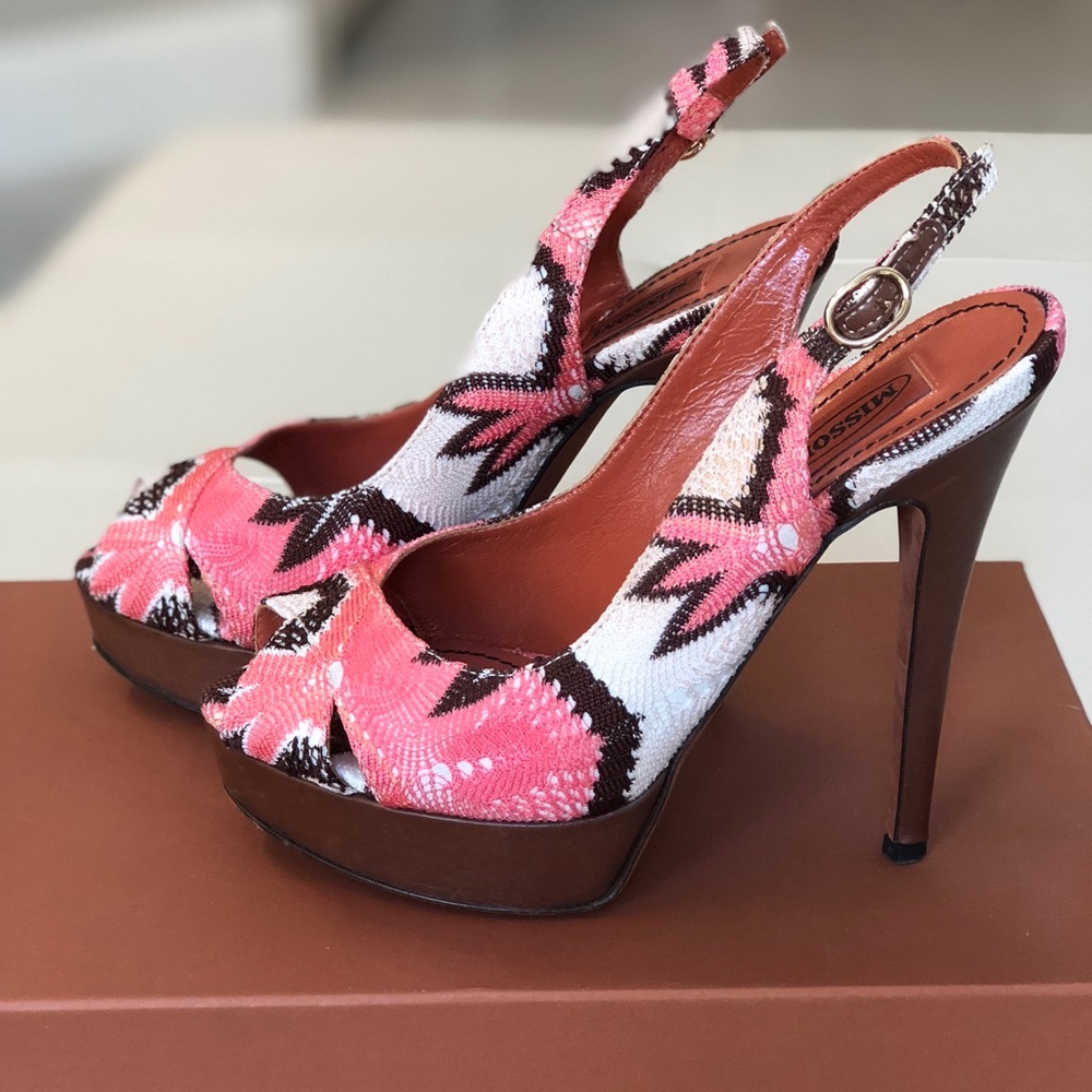 Missoni Slingback Pumps - Worn Only Once! 37.5